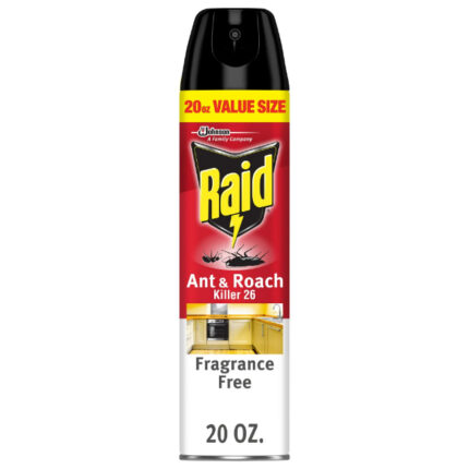 Raid Defend Ant & Roach Killer Fragrance Free 20 Oz