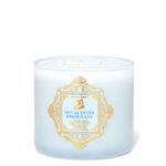 White Barn Bath & Body Works 3-wick Scented Candle EUCALPYTUS SNOWFALL
