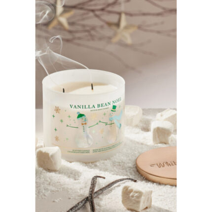 Bath & Body Works Vanilla Bean Noel Scented Candle 411 G