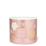 CHAMPAGNE TOAST Luminary Candles Snowflakes 14.5 Oz 3-Wick BATH & BODY WORKS