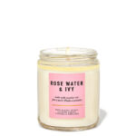 Bath & Body Works Rose Water & Ivy Single Wick Candle single wick