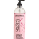 Vitabath Body Wash Pink Champagne 26.4 oz Pump NIP