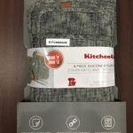 KitchenAid 4Piece Silicone Kitchen Set 2 Oven Mitts,2 Pot Holders