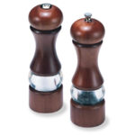 Olde Thompson 37-700 Dover Wood/Acrylic Peppermill and Salt Shaker Set