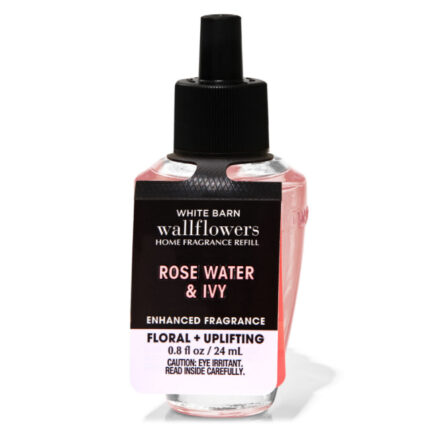 Bath & Body Works ROSE WATER & IVY Wallflowers Fragrance Refill Bulbs 0.8 fl oz / 24 ml