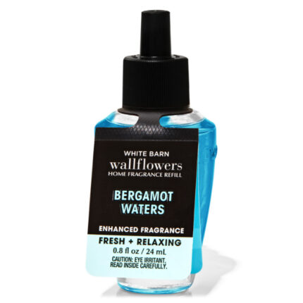 Bath and Body Works Bergamot WatersWallflowers Fragrance Refill 0.8 fl oz / 24 ml
