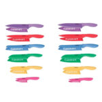 CUISINART - Advantage 10-Piece Ceramic-Coated Knife Set - Pattern