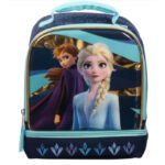 Disney Frozen 2 Dual Compartment Lunch Bag - Blue