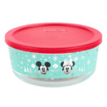 Disney Christmas Pyrex 8 Pieces Glass Food Storage - Image 7