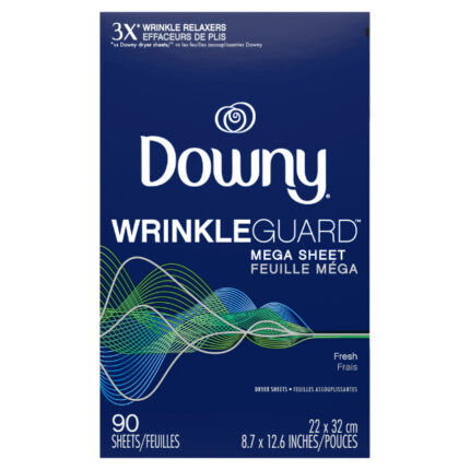 Downy Wrinkle Guard Dryer Sheets Fresh 90 Count