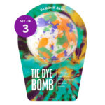 Da Bomb Bath Fizzers Bath Bombs and Bath Salts WHITE/ORANGE/BLUE/GREEN - White Tie-Dye Bath Bomb