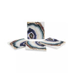 Thirstystone Agate Watercolor 4-Pc. Coaster Set