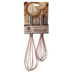 Gourmet Set of 2 Silicone Coated Whisks