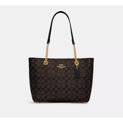 COACH Marlie Tote In Signature Canvas