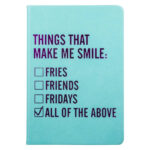 THINGS THAT MAKE ME SMILE NOTE BOOK