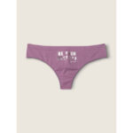 Victoria's secret Be Your Best Elf Mauve Ice PINK VS Seamless Thong Panty size M/M & S/P