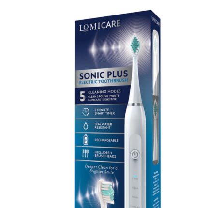 LomiCare Sonic Plus Electric Toothbrush