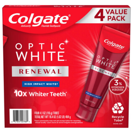 Colgate Optic White Renewal Whitening Toothpaste
