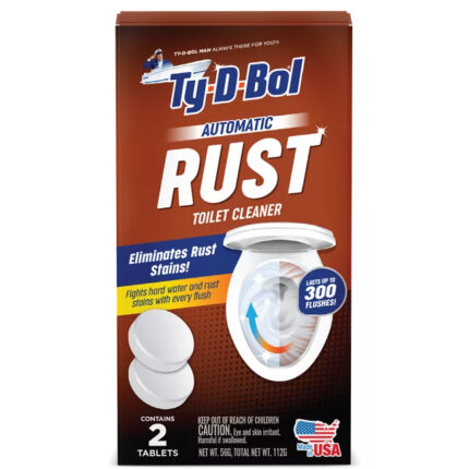 Ty-D-Bol Rust Automatic Toilet Bowl Cleaner Tablet